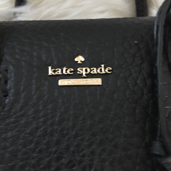 Kate Spade black crossbody satchel bag - Picture 2 of 8